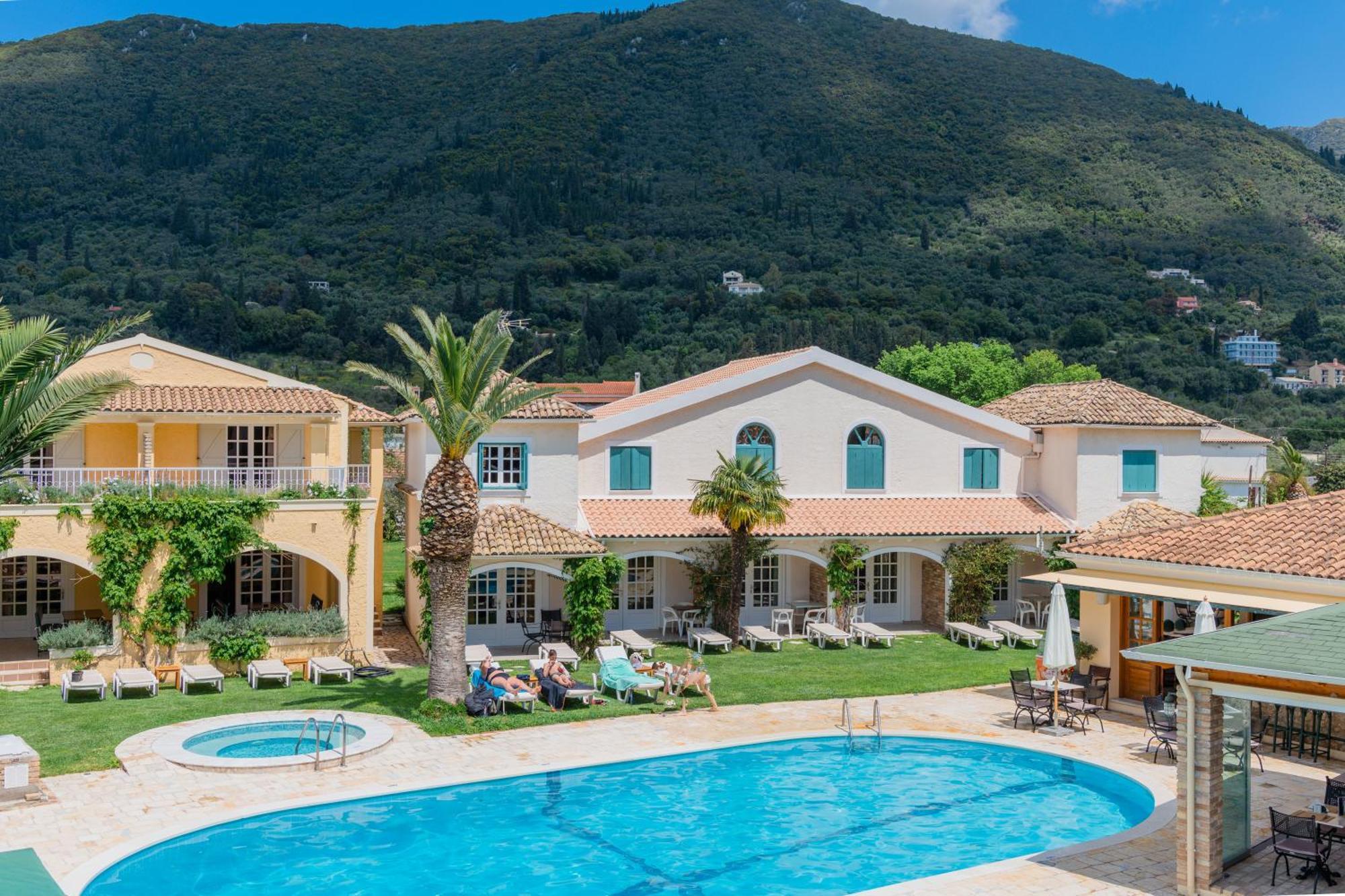 Valentino Corfu Lejlighedshotel Ypsos Eksteriør billede