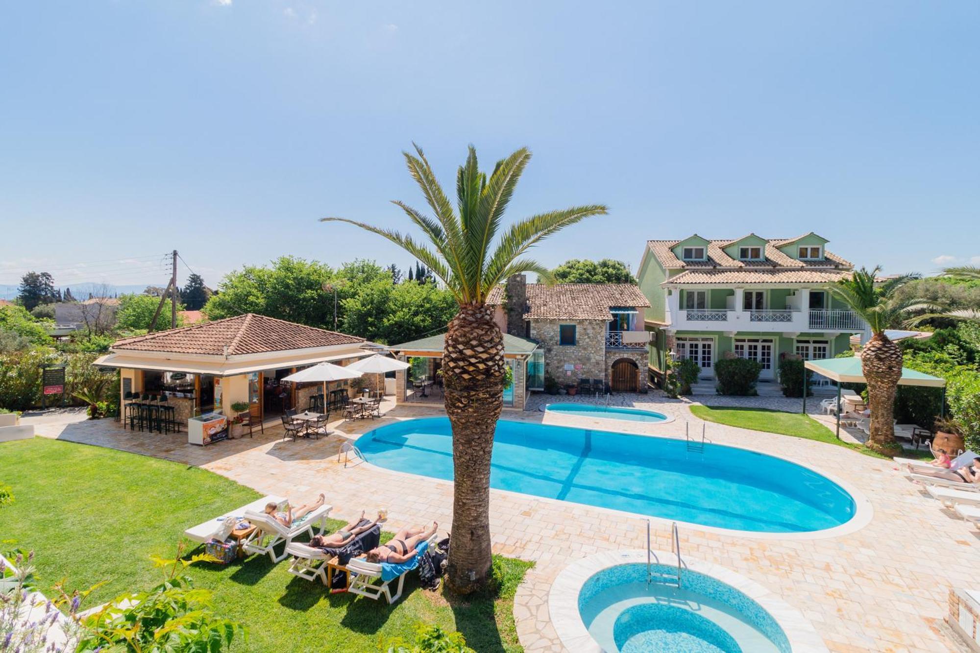 Valentino Corfu Lejlighedshotel Ypsos Eksteriør billede