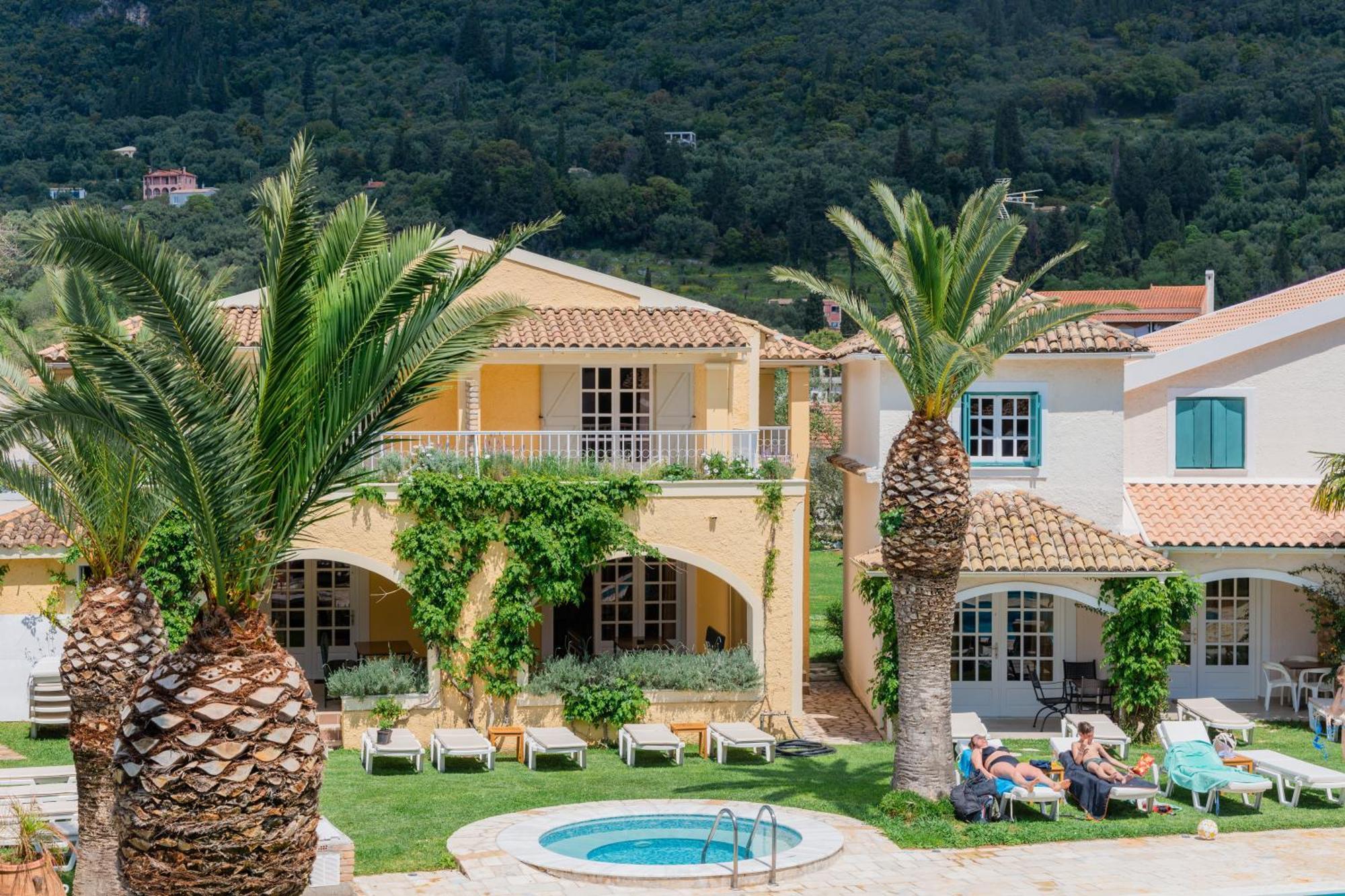 Valentino Corfu Lejlighedshotel Ypsos Eksteriør billede